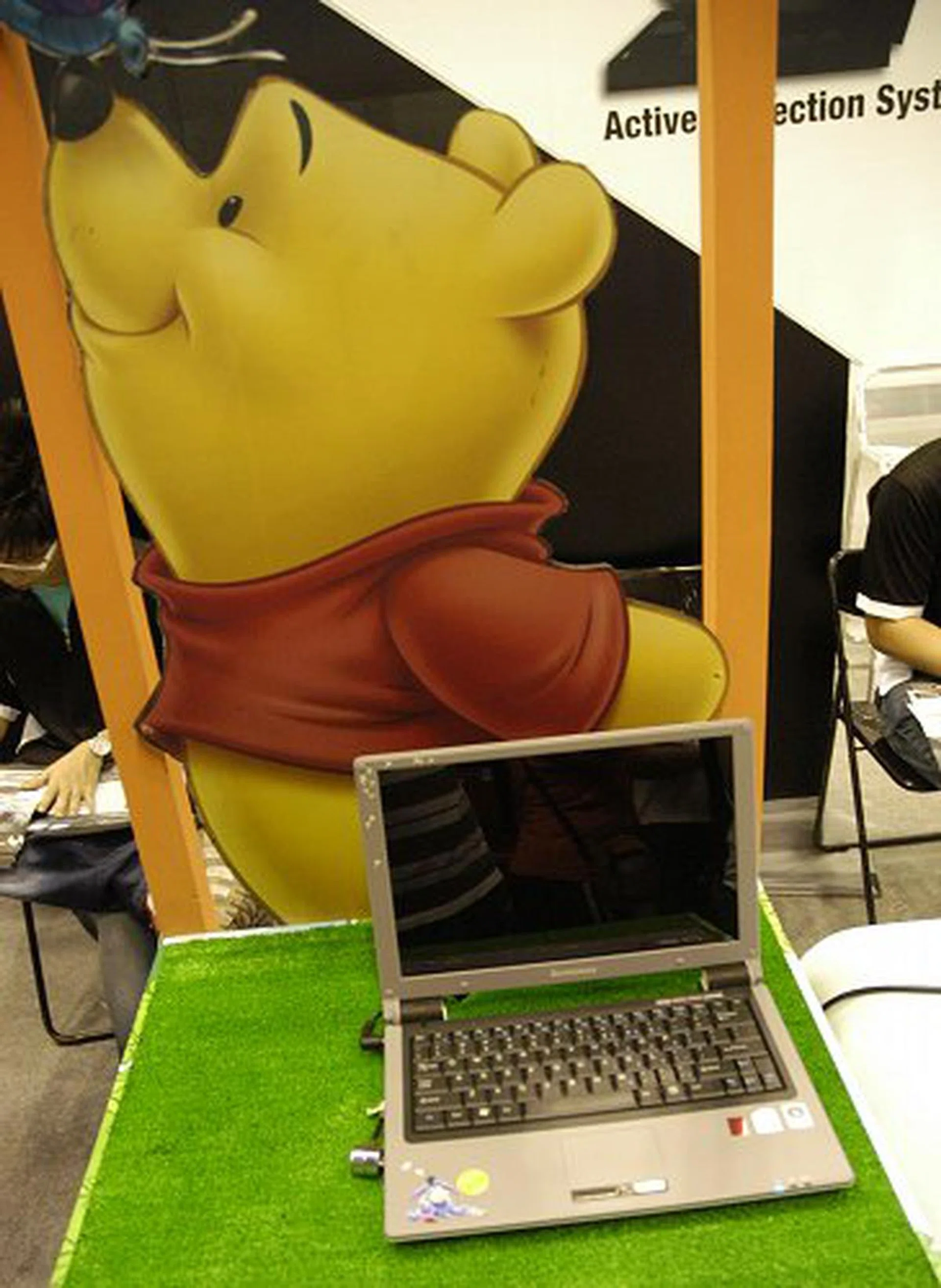  This limited Disney edition Y200 notebook has a Winnie the Pooh imprint. Considered an ultra portable as it weighs only 1.4kg, this notebook has a 12.1-inch widescreen and a 120GB SATA hard drive. Expect to pay $2599 for this.  