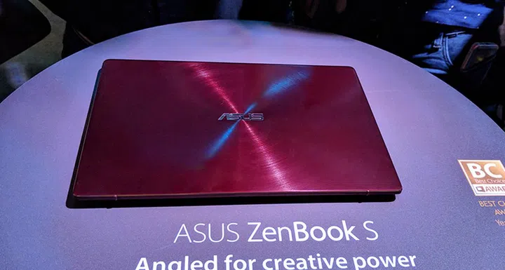 ASUS ZenBook S Burgundy Red