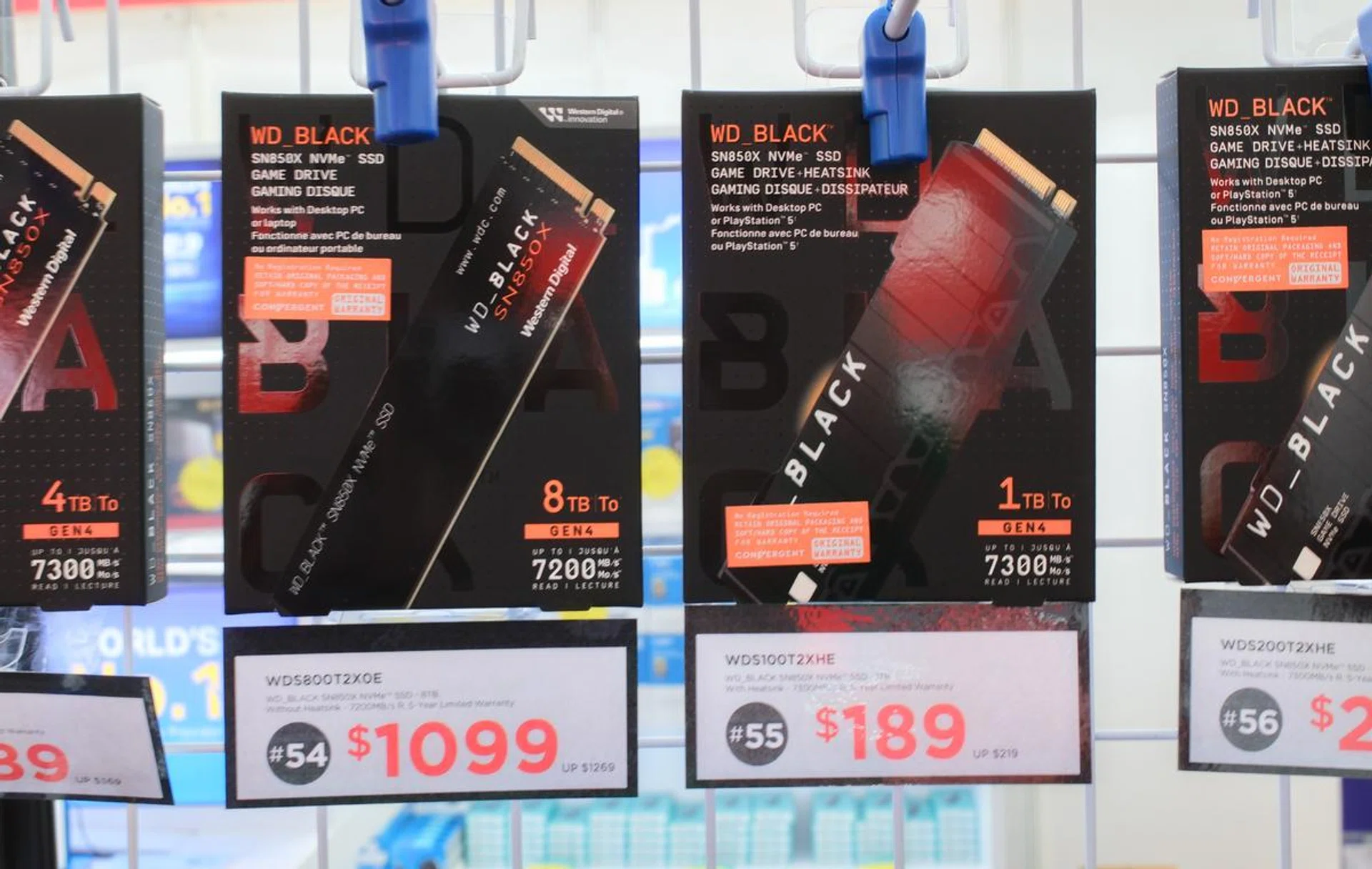 The WD Black SN850X SSD. Photo: HWZ