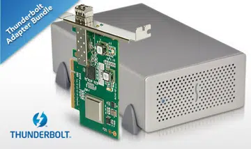 Echo Express SE 10 Gigabit Ethernet Thunderbolt Adapter (Image source: Sonnet)