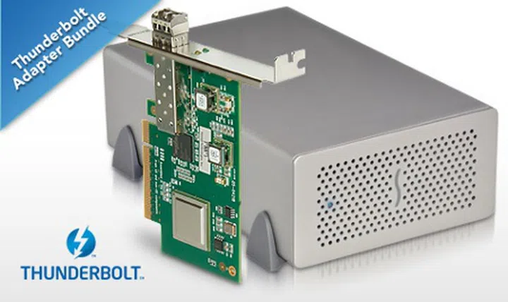 Echo Express SE 10 Gigabit Ethernet Thunderbolt Adapter (Image source: Sonnet)