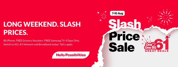 Singtel’s National Day promos run the whole gamut.