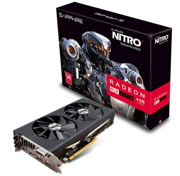 Sapphire Nitro+ Radeon RX 470. (Image Source: Sapphire)