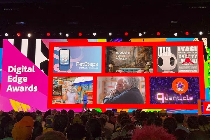 Adobe Edge Awards celebrate student projects made with Creative Cloud and other Adobe apps. Photo: HWZ