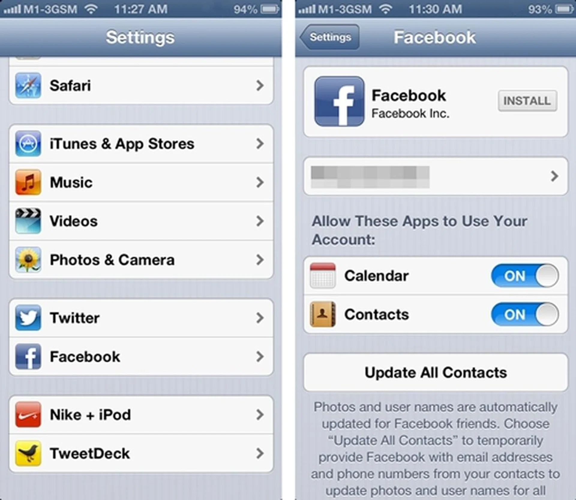The greatest benefit of having a system-wide sign-in for Facebook is so that you can say goodbye to multiple Facebook logins on different apps.