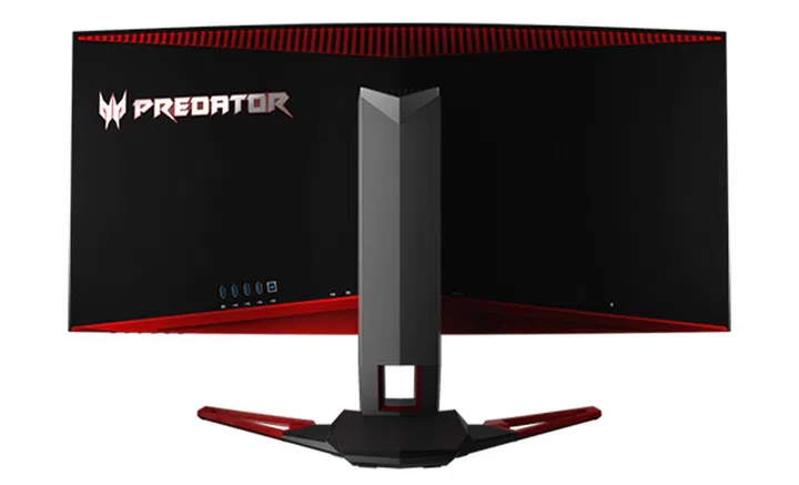 Acer Predator Z35 back view