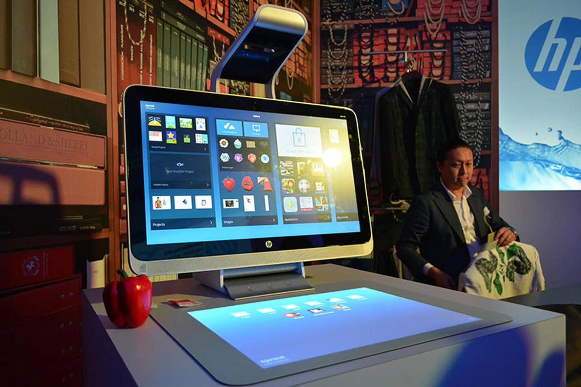 The HP Sprout is a godsend for designers and artists, enabling them to interact with their creations in more tangible and intuitive ways. 