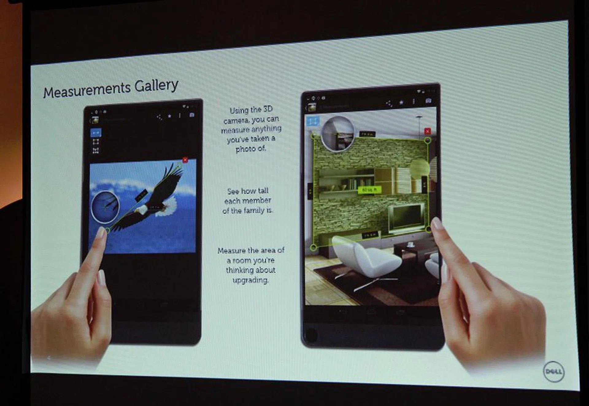 Dell gives some examples of what the 3D images can be used for.