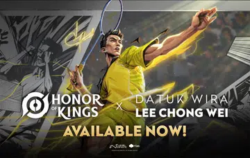 Honor of Kings introduces an unlikely badminton pro in a game made for MOBA pros. Image: Level Infinite.
