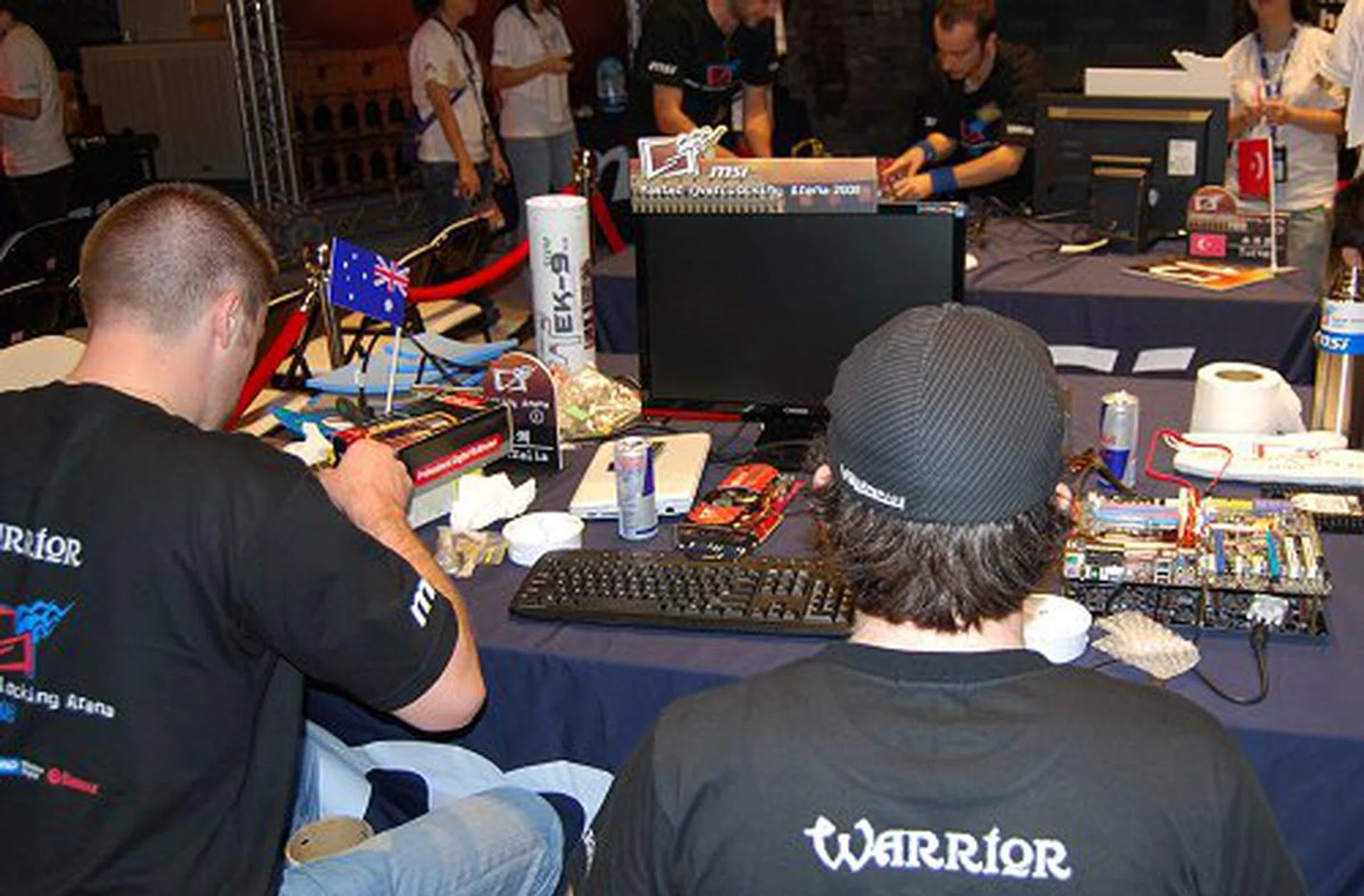  The Aussie team of Deanzo and Moloko.  