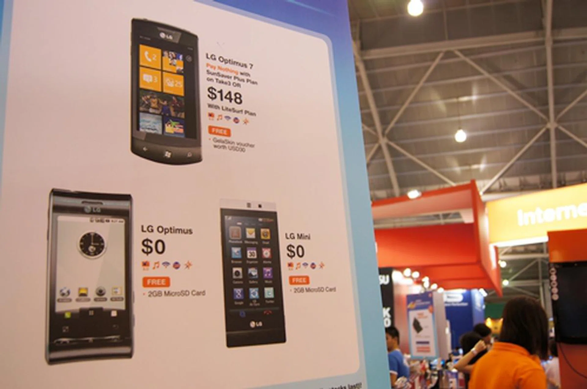 You can get the new LG Optimus 7 at $148 with a selected M1 plan.