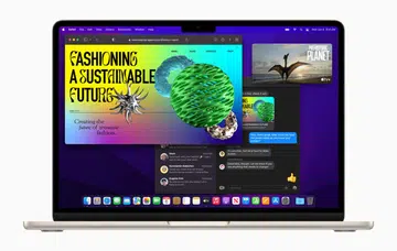 Apple MacBook Air (2022) with Apple M2 chipset.