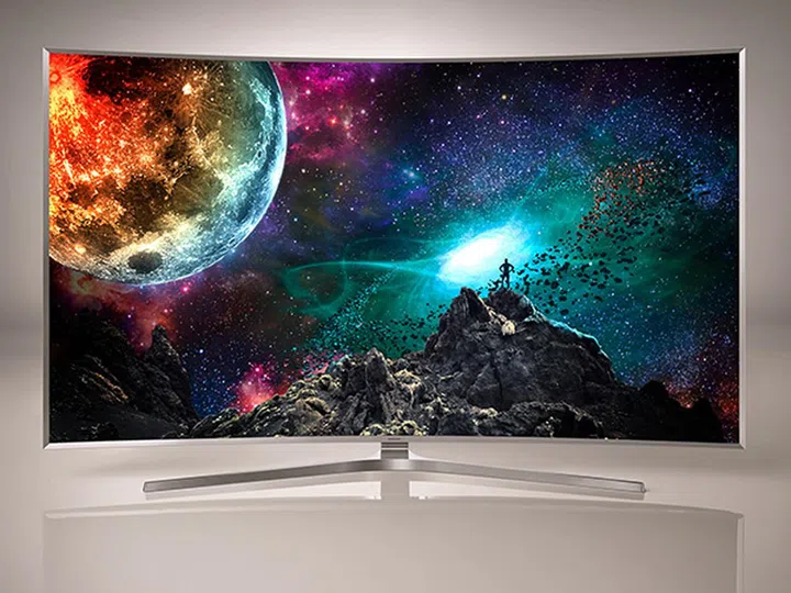 The new Samsung SUHD TV.