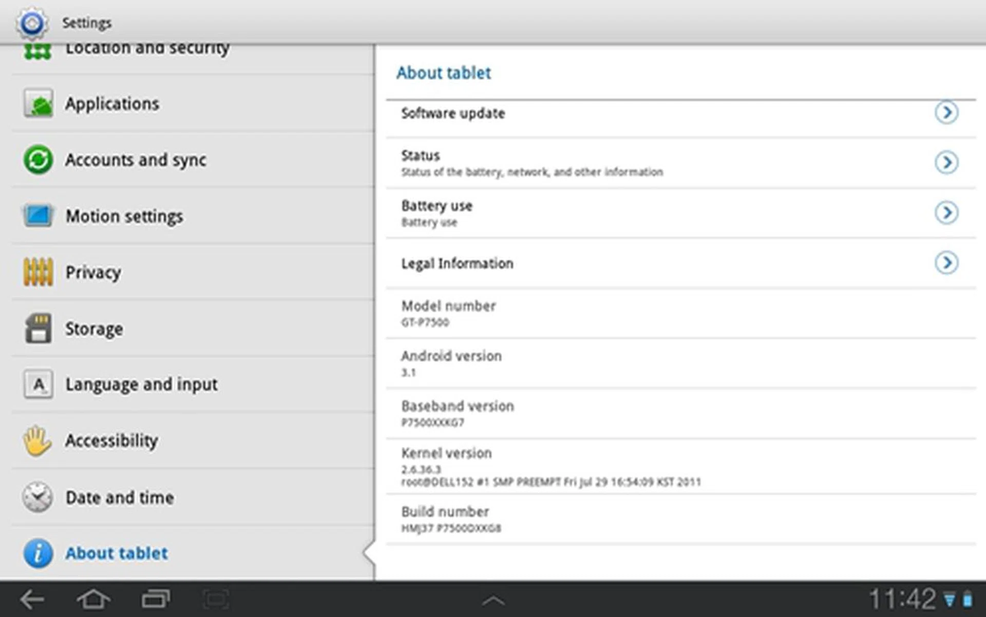 Besides running on Google Android 3.1 OS, you will find Samsung TouchWiz UI on the Galaxy Tab 10.1
