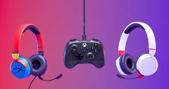 Left to right: HyperX Cloud Mini Wired, HyperX Clutch Tanto Mini, HyperX Cloud Mini Wireless. Source: HP.