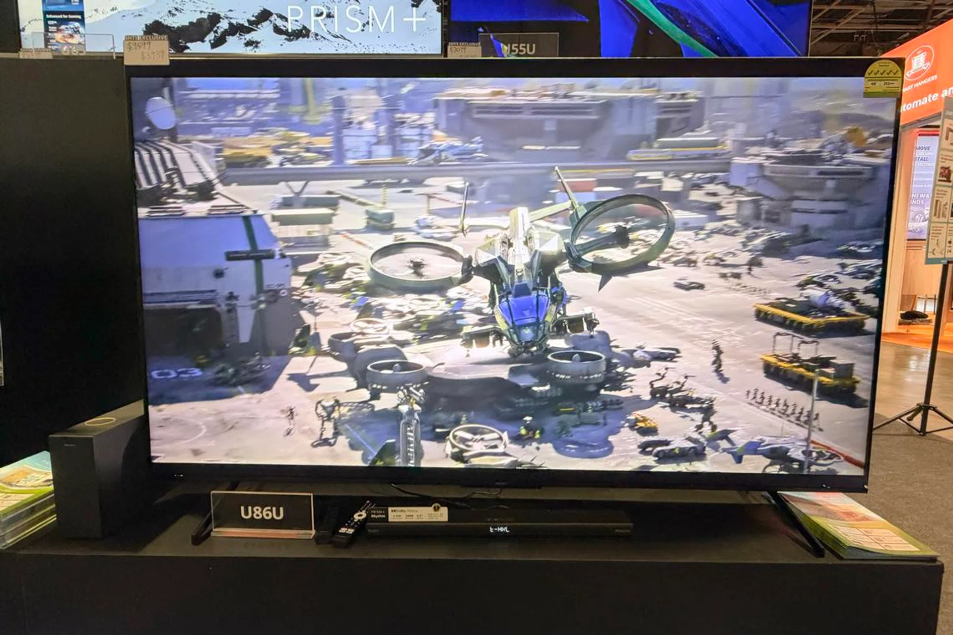 The PRISM+ U86U Mini-LED TV
