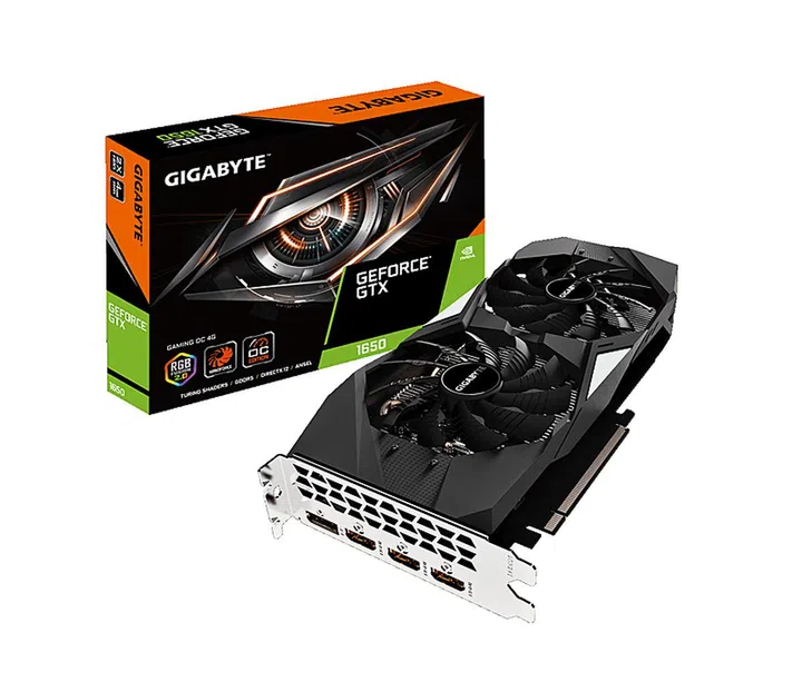 Gigabyte GeForce GTX 1650 Gaming X 4G (Image source: Gigabyte)