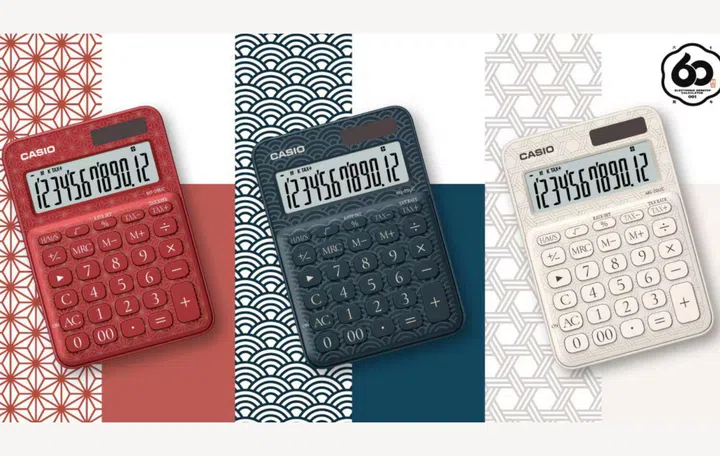 Casio 60th anniversary MS-20UC-J collection. Photo: Casio.