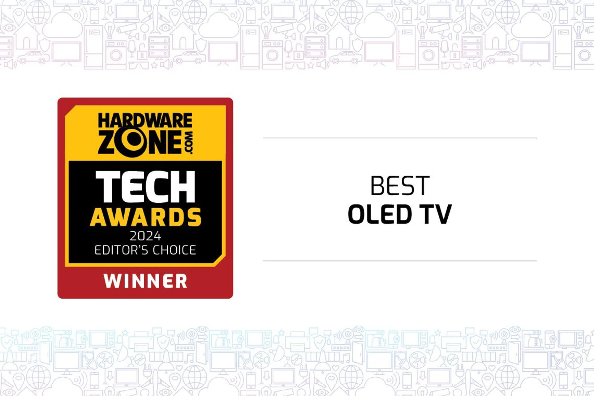 Tech Awards 2024: Editor's Choice - Best OLED TV banner image