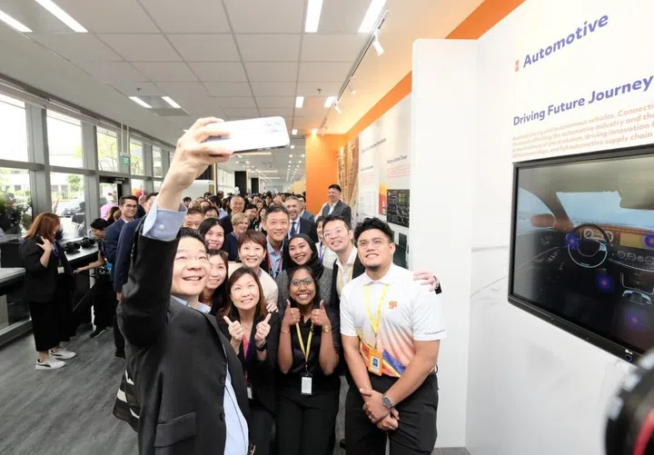 GlobalFoundries’ grand opening of its Singapore expansion facility on 12 September 2023. (Image source: GlobalFoundries)