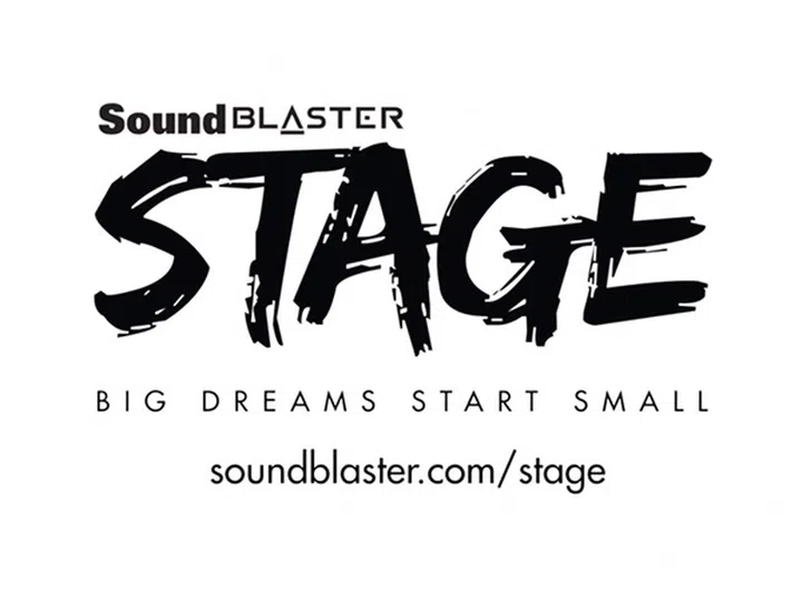 The new Sound Blaster Stage product.