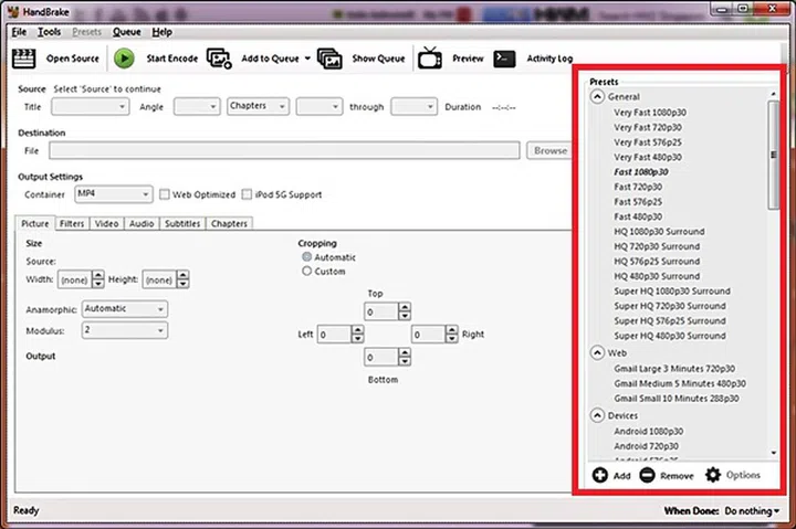 Handbrake steps out as version 1.0.0 after being in beta version for ...