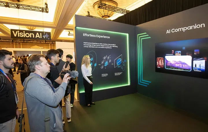 Samsung's dream for Vision AI is to be the platform to enhance your entertainment experience, Photo: Samsung.