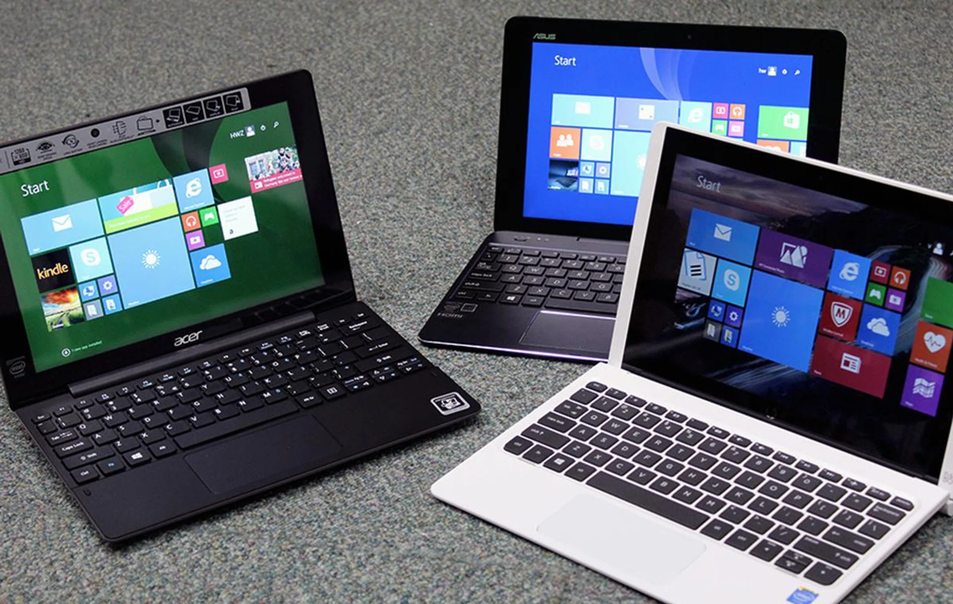 We have gathered three affordable 2-in-1 convertible notebook devices from Acer, ASUS and HP for this triple threat shootout.