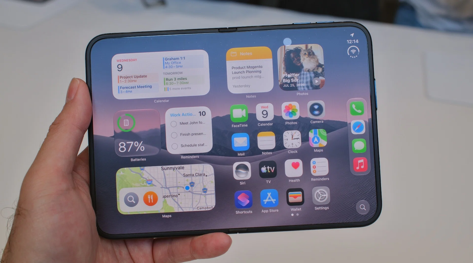 iPhone Duo main display