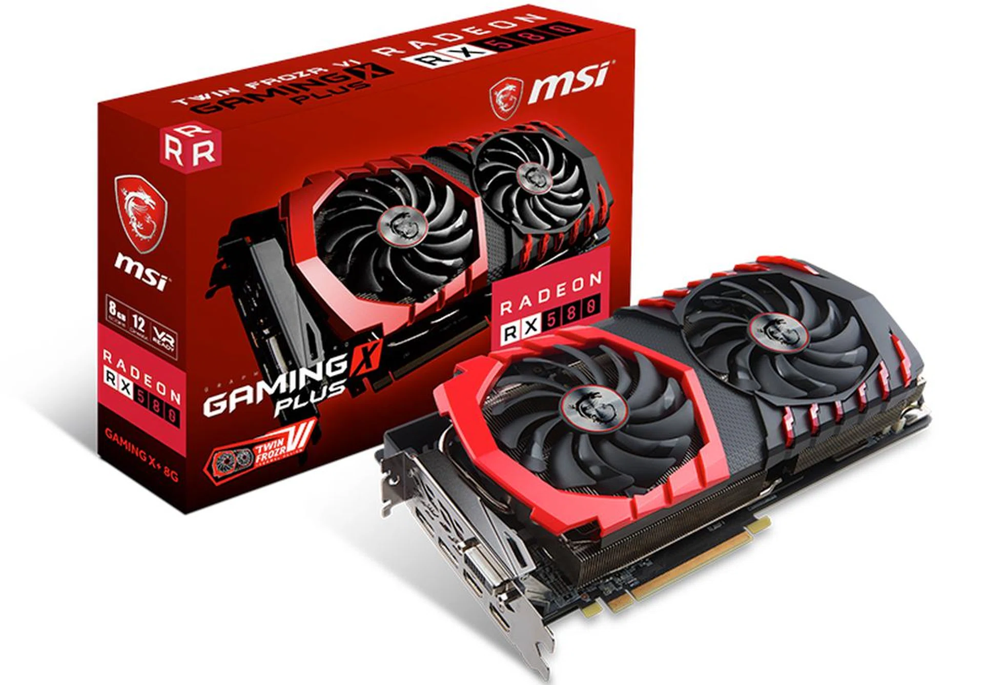 MSI Radeon RX 580 Gaming X+ 8G