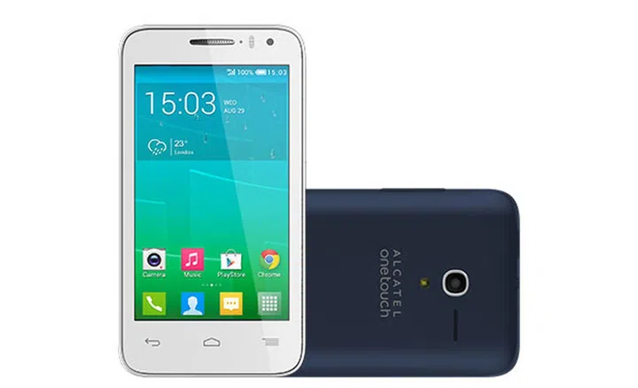 Singtel will be offering the Alcatel Onetouch Pop D3 (amongst others) to help existing 2G customers migrate to newer 3G and 4G  networks. (Image Source: Alcatel Onetouch)
