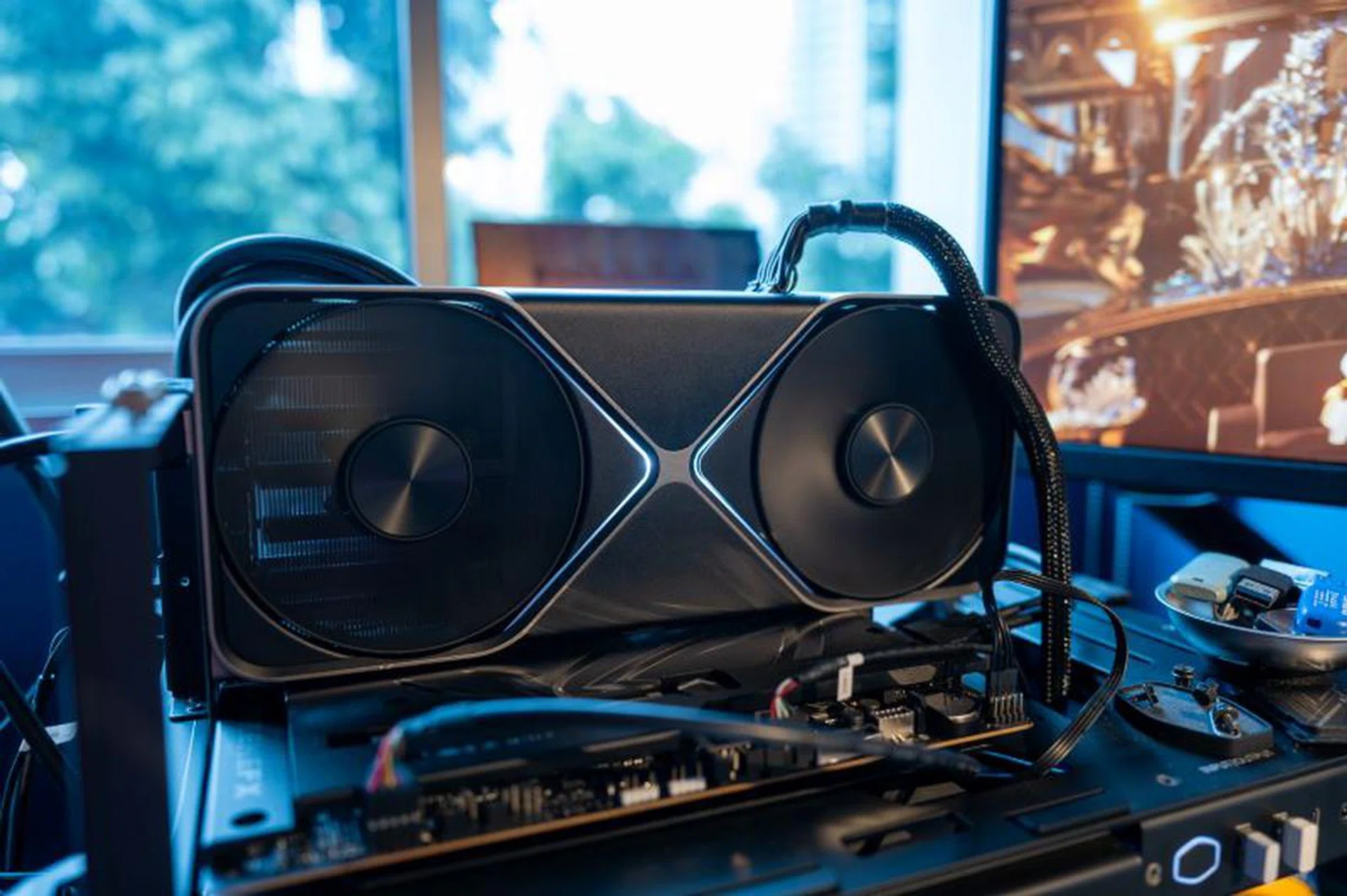We have upgraded our PC test rig for 2025. (Image: HWZ)