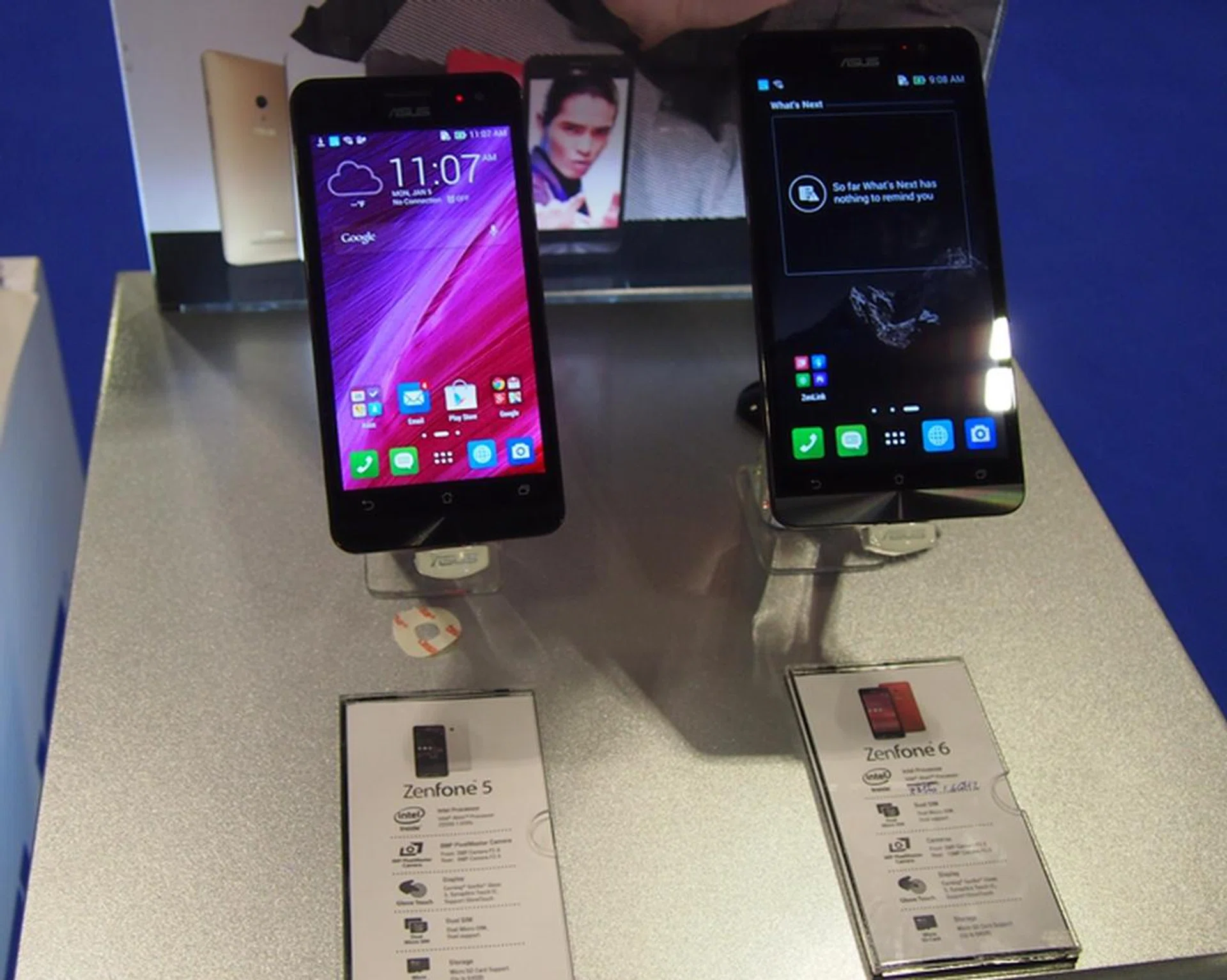 ASUS’ ZenFone series has been a hit with consumers. Available in 5-inch and 6-inch form factors, the ZenFone phones sport great design and build quality for their price tags. The ZenFone 5 is priced at $249 while the ZenFone 6 costs $329.