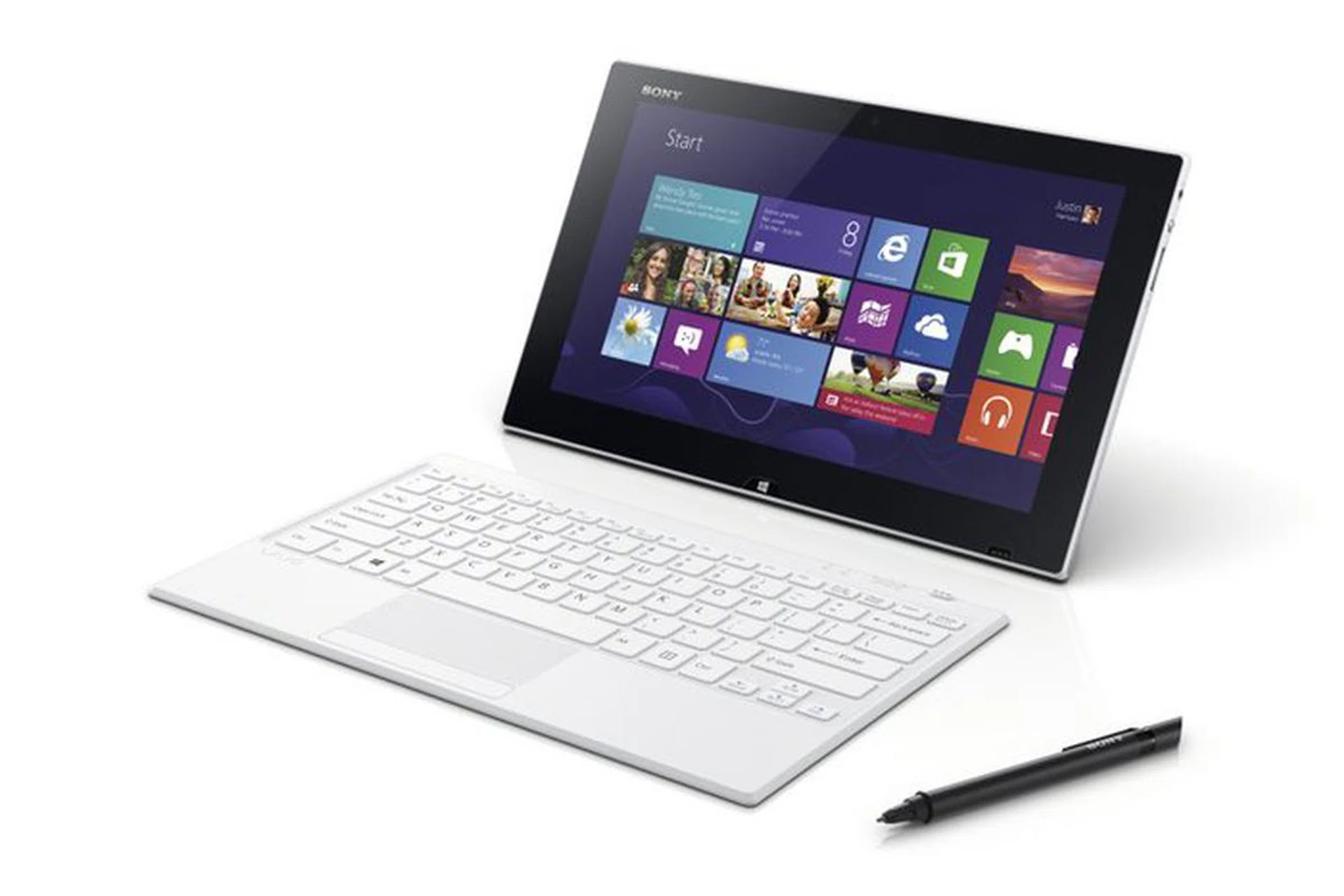 The Sony Vaio Tap 11 is a thin and light Windows 8 tablet with a full HD screen and has internal components similar to that of an Ultrabook.