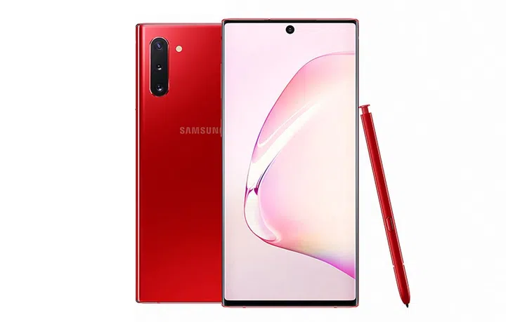 Samsung Galaxy Note10.