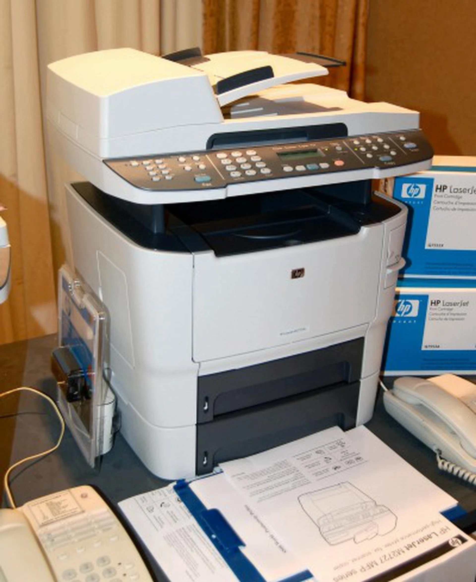  For a very high volume Multifunction printer, this LaserJet M2727 should be checked out. Instant-On technology, fast 8.5-seconds first page out, 27ppm overall print speed, 50-page automatic document feeder, 550-age paper tray and Instant-On Copy thanks to LED lighting instead of the traditional fluorescent tube which require warming up and higher power consumption.  