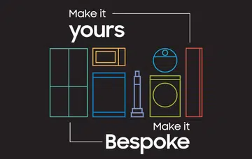 Samsung's Bespoke Home concept. Image Source: Samsung.