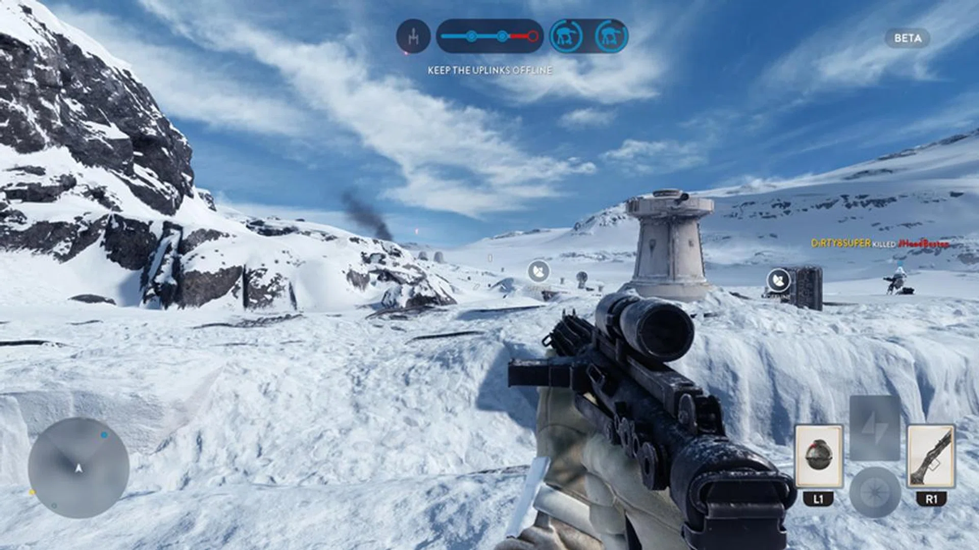 You just need to make sure those pesky Rebels don't activate the control points and you win!