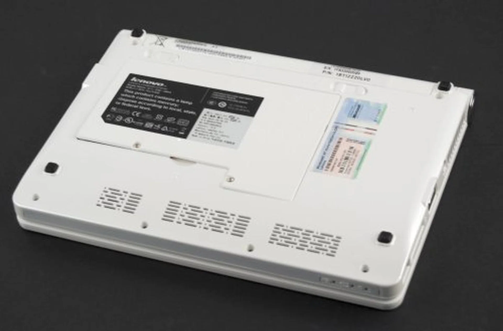 The back of the S10 reveals just one panel for upgrades.