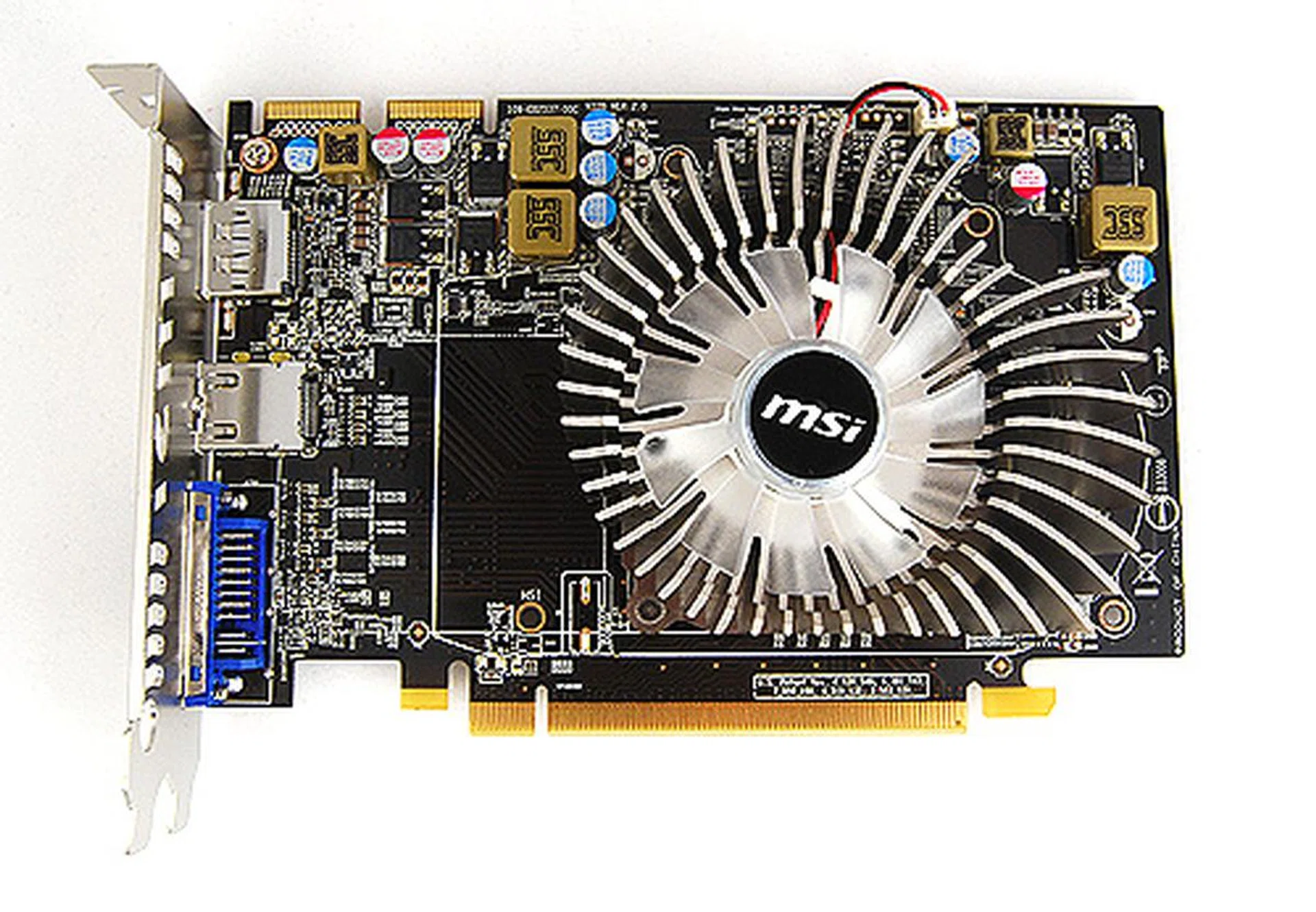 Enthusiasts familiar with MSI's mainstream and budget offerings will recognize the unique radial, spiky cooler that is in use here.