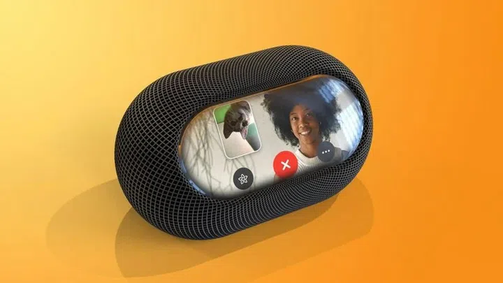 The next Apple HomePod may have a 6 or 7-inch OLED display. Photo: MacRumors