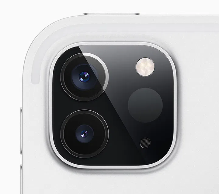 There two cameras – one wide and one ultra wide – and a LiDAR scanner.