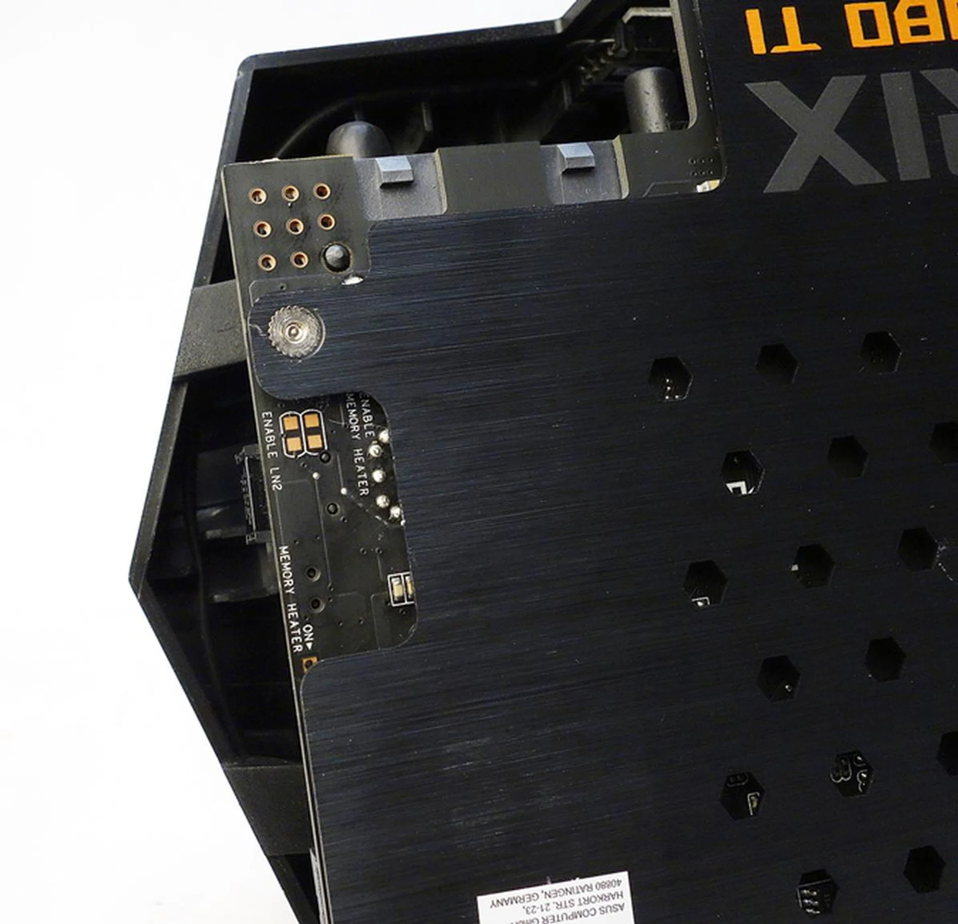 There’s a LN2 mode jumper switch, and a memory heater one as well. Both these switches will allow extreme overclockers more overvolting options