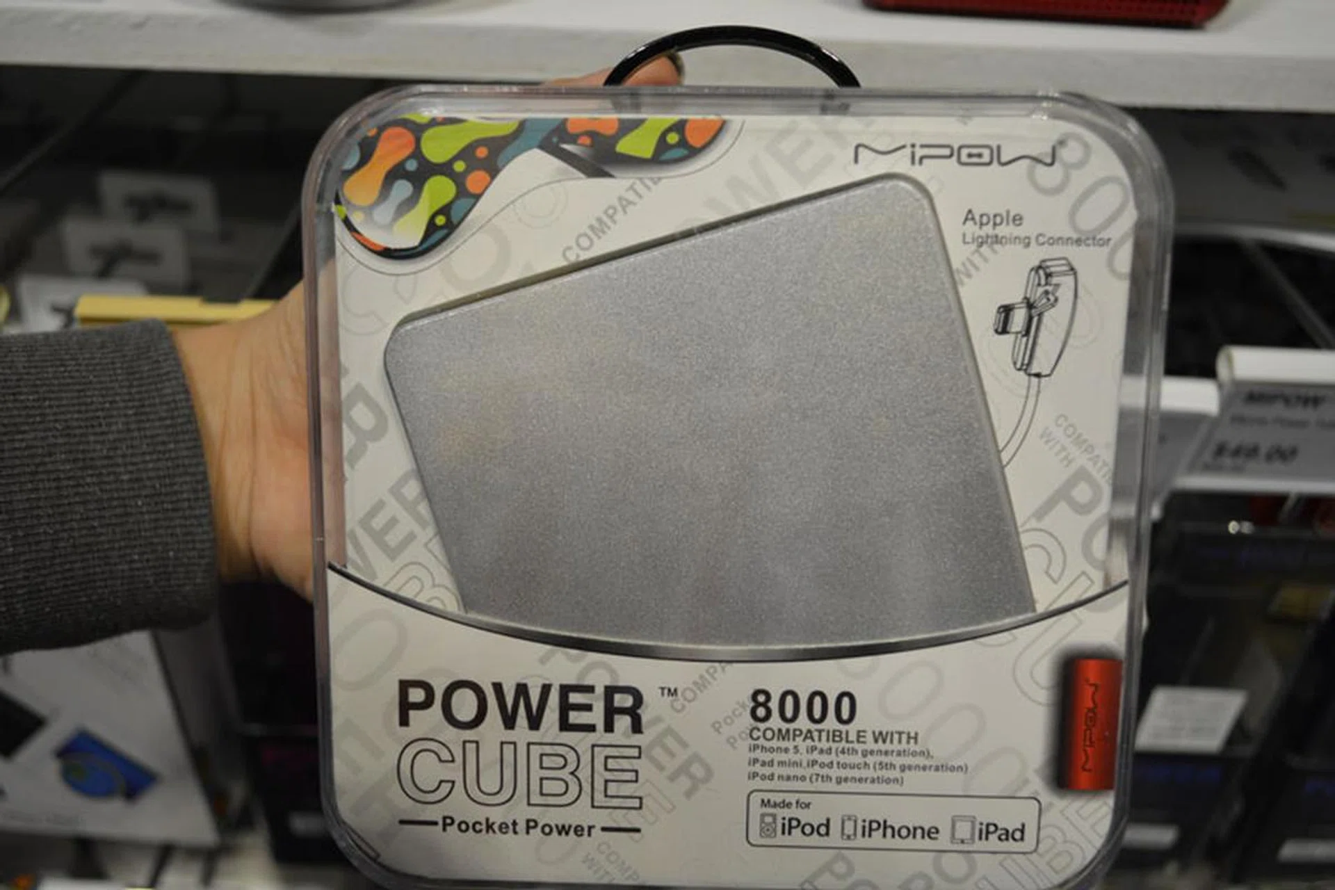 The Mipow is a compact power bank that houses a large-capacity 8000mAh Li-polymer battery, ensuring you'll never have to worry about running out of power while you're on the move. The power bank also comes with a 2.1A output for faster charging of your mobile devices, and has a built-in micro-USB cable that plugs directly into your micro-USB devices and an additional USB port to charge a second device. This large power bank is an absolute steal at $49 at the Epicentre booth, considering it used to retail at $119.