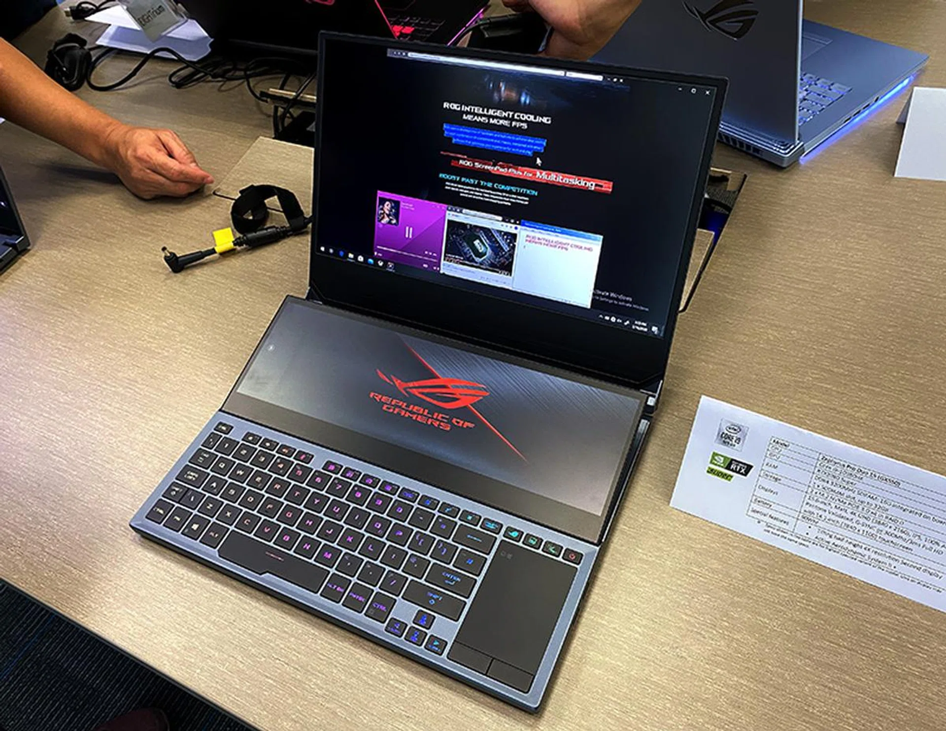 With dual displays and the latest in gaming hardware, don't expect the ASUS ROG Zephyrus Duo 15 to come cheap.