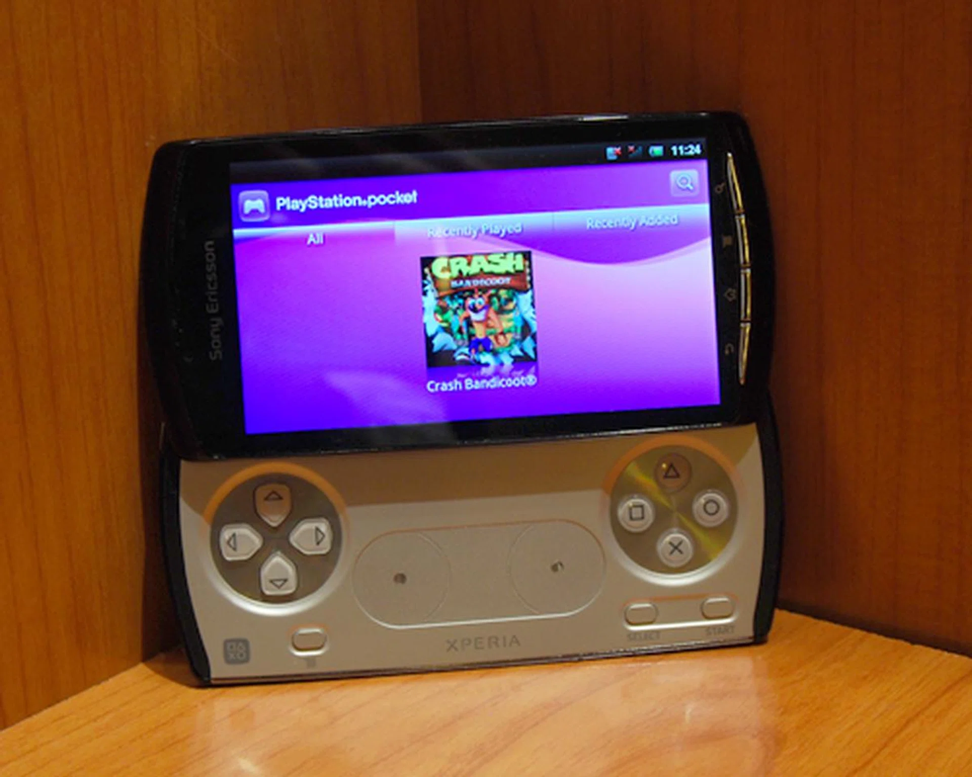 The Xperia Play focuses very much on content, one of which is PlayStation One games that will be made available via its PlayStation Network Store. For that, you'll have to wait a while longer.