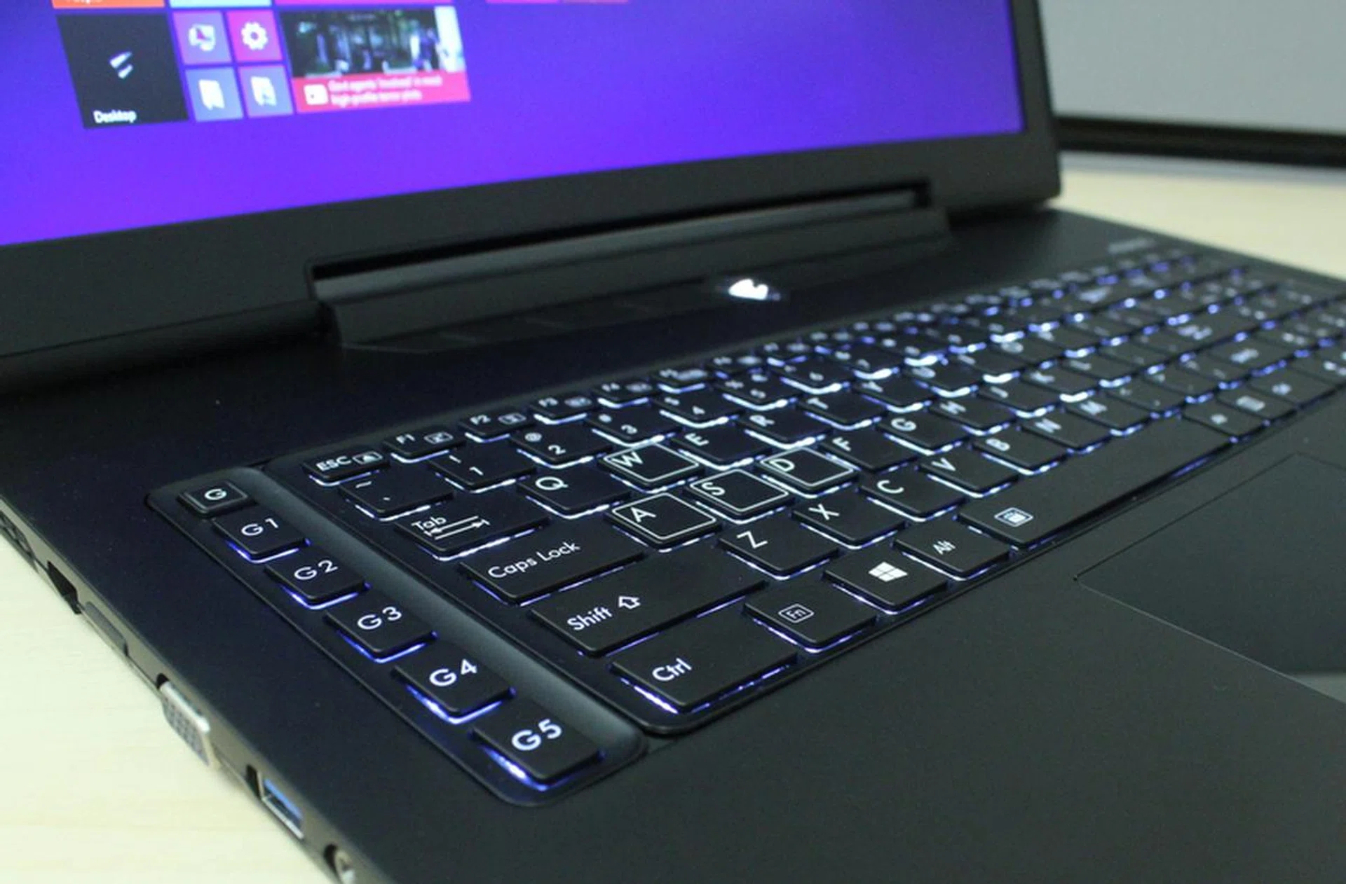 The inclusion of macro keys allows it to stand out from other 'gaming' notebooks in the market.