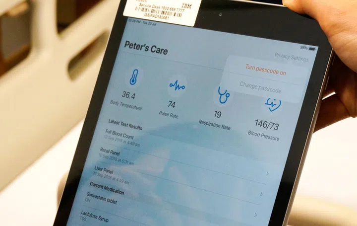 You can limit access to your health records by setting a secondary password.