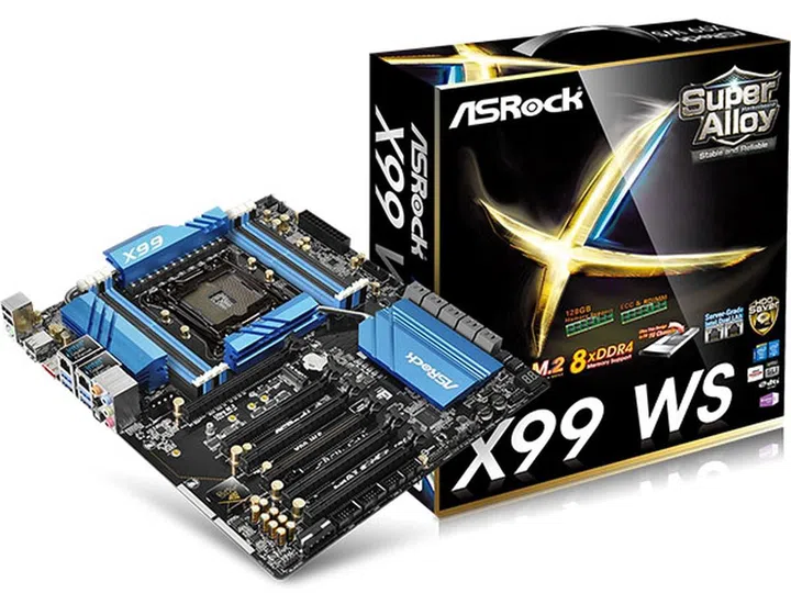 ASRock X99 WS (Image source: ASRock)