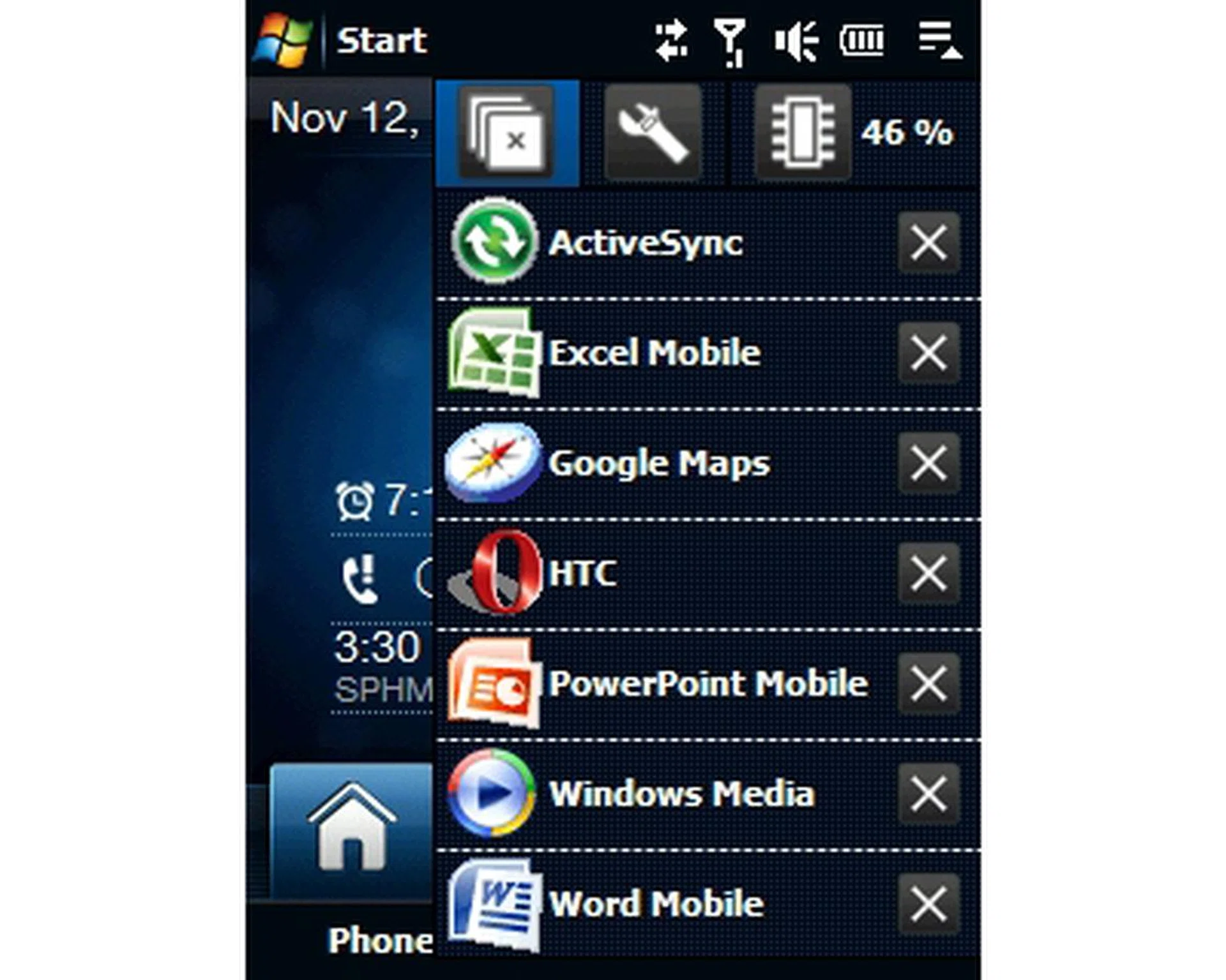 Memory management on the Touch 3G is pretty good. However, do not go overboard and actually overload it with multiple applications, be sure of what you'll need and keep its application handling to the minimum.